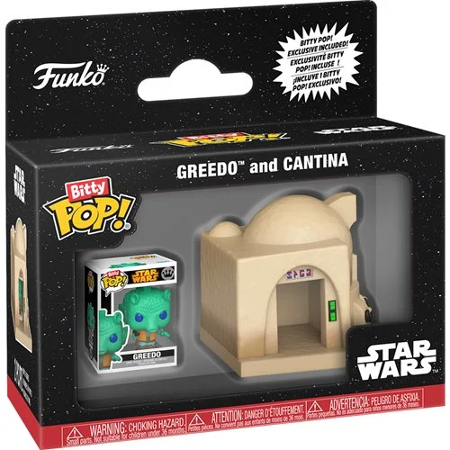 Star Wars Cantina with Greedo Funko Bitty Pop! Town