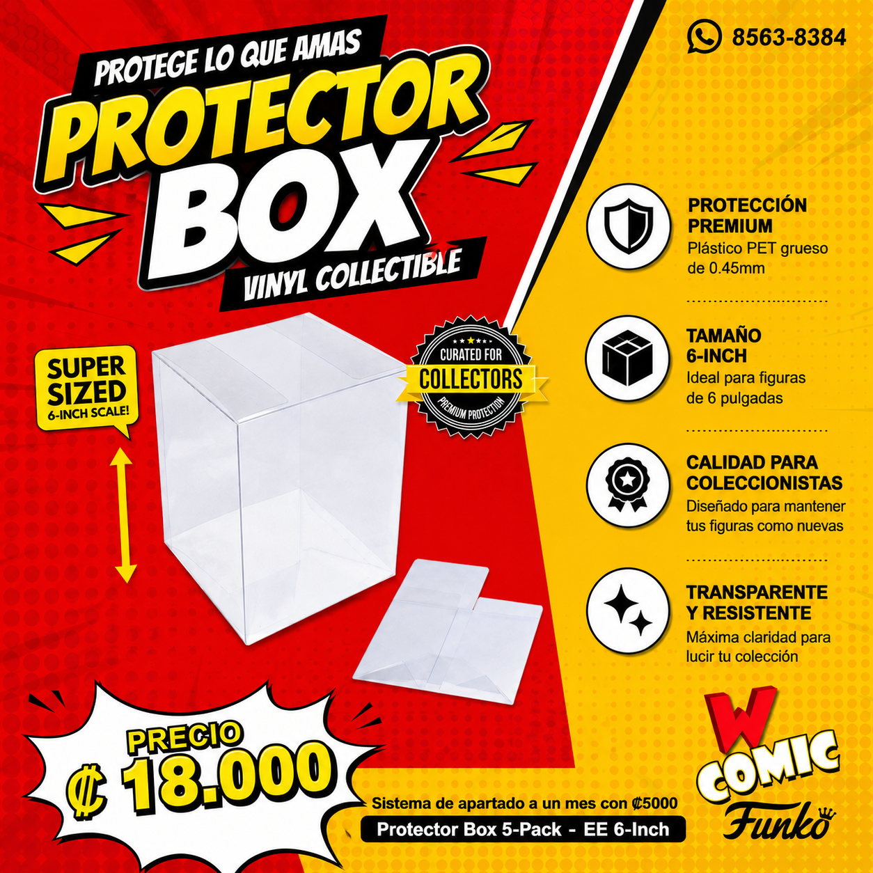 Protector Box 5-Pack - EE 6-Inch